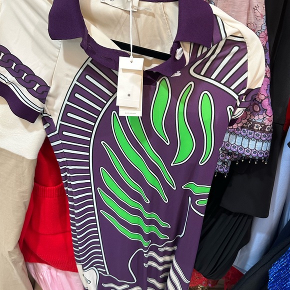 NWT Tory Burch polo mesh dress - Picture 6 of 6